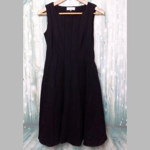 Calvin Klein ribbed fit and flare sleeveless dress